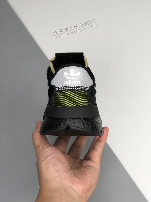 Adidas鞋 QIP-XHB-091807 阿迪達斯2019 Boost聯名夜行者 復古跑鞋 男女同款  hdx13317